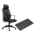 Silver Monkey Fotel biurowy SMO-650 + DESK MAT L Czarna - 1351954 - zdjęcie